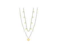 Collier Femme - Lotus Style - LS2236-1/2 - Acier doré inoxydable - Rond - Perle