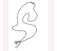 Collier Femme - MOSCHINO - CASINO ROYAL - Acier inoxydable - Argenté - Adulte