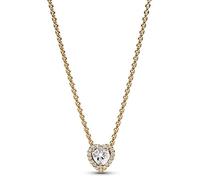 Collier Femme - PANDORA - 368425C01-45 - Pendentif Cœur - Doré - Zirconia Cubique