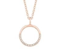 Collier Femme - S OLIVER - 2026070 - Or rose - Argent sterling 925 - zircons cubiques