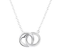 Collier Femme S.Oliver 2035753 - Argent - Pendentif coeur - Chaîne ancre ronde