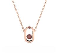 Collier femme - SWAROVSKI - Collier Swarovski Sparkling Dance doré rose