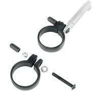 Collier fixation de garde-boue pour tringle avec vis SKS 34.5-37.5 mm Noir