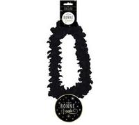 collier fleurs bonne année - sud trading cd7166 Noir G