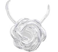 Collier flexible serpent en os - Bracelet empilable pour femmes et filles - Bijou de style unique pour les fêtes, Diameter 6, Comme décrit, Comme décrit