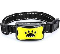 Collier for Chien, Collier Classique Réglable en Nylon Souple for Animaux De Compagnie avec Motif Imprimé Patte Et Os De Chien, Conception Personnalisée for Petits Chiens(Yellow)