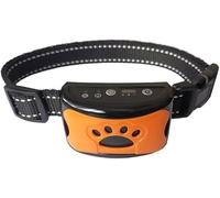 Collier for Chien, Collier Classique Réglable en Nylon Souple for Animaux De Compagnie avec Motif Imprimé Patte Et Os De Chien, Conception Personnalisée for Petits Chiens(Orange)