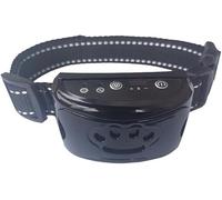 Collier for Chien, Collier Classique Réglable en Nylon Souple for Animaux De Compagnie avec Motif Imprimé Patte Et Os De Chien, Conception Personnalisée for Petits Chiens(Black)