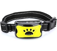 Collier for Chien, Collier Classique Réglable en Nylon Souple for Animaux De Compagnie avec Motif Imprimé Patte Et Os De Chien, Conception Personnalisée for Petits Chiens(Yellow)