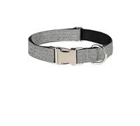 Collier for Chien en Nylon personnalisé, Plaque d'identification gravée détachable, Collier personnalisé for Chiots de Petite, Moyenne et Grande Taille bravecto Chien(4,S (25-36cm))
