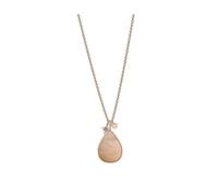 Collier FOSSIL en Acier Rose et Nacre