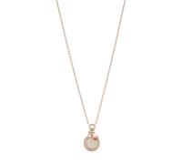 Collier FOSSIL en Acier Rose et Oxyde