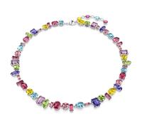 Collier Gema, Tailles variées, Multicolore, Métal rhodié OS