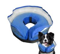 Collier Gonflable De Chien,Coussin Protecteur en Forme De Cercle Ajustable | Collier en Forme D Anneau pour Chien - pour Récupération Postopératoire Léchage De Plaies Cou Après