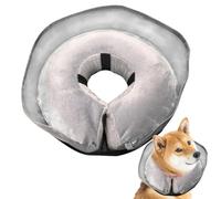 Collier gonflable pour chiens, protecteur de manches réglable à séchage rapide - Donut pour cou de chien à séchage rapide | pour prévenir les lésions du cou, la récupération post-stérilisation et les