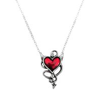 Collier Gothic de Alchemy Gothic - Devil Heart - pour Femme - couleur argent Standard