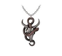 Collier Gothic de Alchemy Gothic - Servant Of Baphomet - pour Unisexe - couleur argent Standard