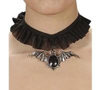 Collier gothique Chauve-souris - Halloween Gris G