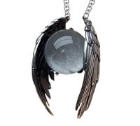 Collier gothique | Collier tendance pour homme, pendentif gothique en vintage, fantôme, ailes d'ange en , collier vintage unique punk personnalisé de qualité, accessoires de bijoux