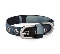 Collier gothique pour chien Happy Halloween réglable, doux et confortable avec boucle en métal pour animal domestique de petite et moyenne taille