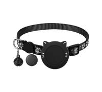 Collier GPS Chat Ajustable sans Abonnement | Colliers Anti-Perte Chat pour parents d'animaux dresseurs jardin parc pelouse cour port visites vétérinaires voyages