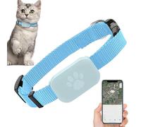 Collier GPS Chat Traqueurs, Traceur De Chat, Traceur De Ch-at, localiser GPS Localisez Facilement Votre Cha-t Ou Chien pour Find, Compatible Localisation en Temps RéEl, ÉTanche, Batterie Longue DuréE