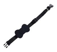 Collier GPS pour chat - Pas de frais mensuels pour la récupération des animaux de compagnie urbains, design intelligent en silicone noir, alarme sonore 100 dB, 6 mois de veille, matériau ABS léger de