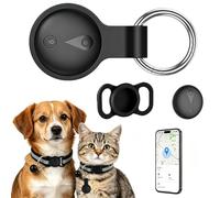 Collier GPS pour Chat, Traceur pour Chien sans Abonnement Mensuel | Compatible iOS et Android, Suivi en Temps Réel, Étanche IP67 avec Grande Autonomie, Pet collar