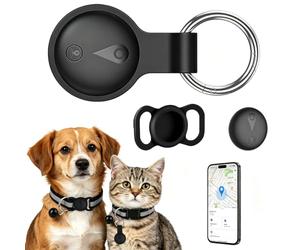 Collier GPS pour Chat, Traceur pour Chien sans Abonnement Mensuel | Compatible iOS et Android, Suivi en Temps Réel, Étanche IP67 avec Grande Autonomie, Pet collar