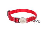 Collier gravé personnalisé pour animal de compagnie, collier pour chat et chien avec plaque anti-perte à faire soi-même, collier pour chihuahua, carlin, labrador, D