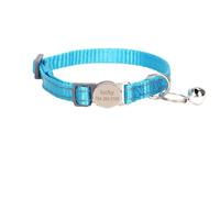 Collier gravé personnalisé pour animal de compagnie, collier pour chat et chien avec plaque anti-perte à faire soi-même, collier pour chihuahua, carlin, labrador, E