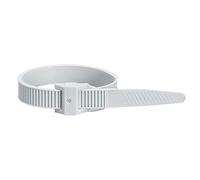 Collier gris denture extérieure - 185 x 9 mm - Ø 42 mm - Colson - Vendu par 100 - Legrand