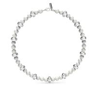 Collier Guess EDGY STYLES JUMN04068JWSTWIT-U en acier inoxydable avec perles pour homme