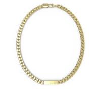 Collier - Guess - JUXN03005JWYGT - Acier plaqué or - 7 mm - Homme