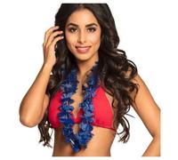 Collier Hawaï Bleu - 216142 - Taille Unique Bleu