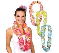 Collier Hawaï de fleurs Rose rose G