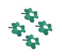 Collier Homme, 2pcs Couvre-chefs de Performance avec Trèfle à Quatre Feuilles Accessoires de Festival pour la Saint-Patrick Accessoires de Costume de Trèfle Chapeau de Festival Irlandais Chapea