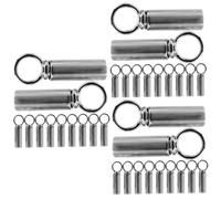 Collier Homme, 30 Ensembles Accessoires Pour Bouton Pendentifs Embouts De Cordon Pour Pantalon Embouts À Sertir Boucles Clochette Embouts De Fermeture À Glissière Capuche Embouts De Lacet Pour