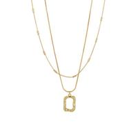 collier homme argent，Bijoux de mode fins, 2 couches de stars de cinéma, même style, pendentif géométrique porte-cou, collier ras-du-cou pour femmes