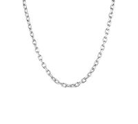 Collier Homme Chaîne Acier Inoxydable Pour Pendentif Chaine Femme Argent Homme Maille Ras de Cou Gros Fine[Acier]Bijoux Cadeau Mariage Anniversaire Noël Saint Valentin