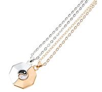 Collier Homme, Collier Couple Gossip Colliers Hommes Charm Stack Photo Bracelets Bijoux Cordon Couple Chaîne Magnétique Or Eras Of The Lid Médaillon Collier Coeur