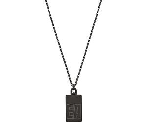 Collier Homme Emporio Armani EGS2677001 Acier inoxydable Noir