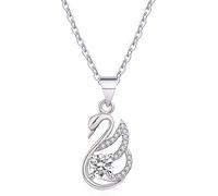 Collier Hommes, collier Collier Chaînes Bijoux Hommes Femmes Pendante Collier Décoré Collier Swan Pendant Swan Party Mariage Vintage