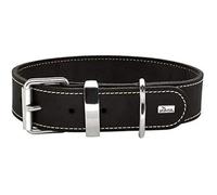 Collier - Hunter - Aalborg Spécial - 40-48 Cm - Noir - Confort Optimal Pour Chien Moyen