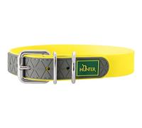 COLLIER HUNTER CONVENIENCE Pour Chiens 60/L Nœud Jaune Imperméable