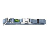 HUNTER Vario-Basic Collier avec fermoir en aluminium Taille M Couleur : bleu fumé