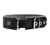 Collier - Hunter - Vario Plus - Neopren - Noir Et Gris - Taille Moyen