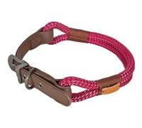 Collier IMAO Hyde park. 11 mm x 60 cm. fuchsia . pour chien.
