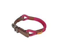 Collier IMAO Hyde park. 11 mm x 60 cm. fuchsia . pour chien.