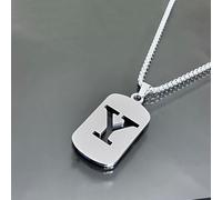 Collier Initiale pour femme Design Unique Collier Initiale pour(Letters of Y)